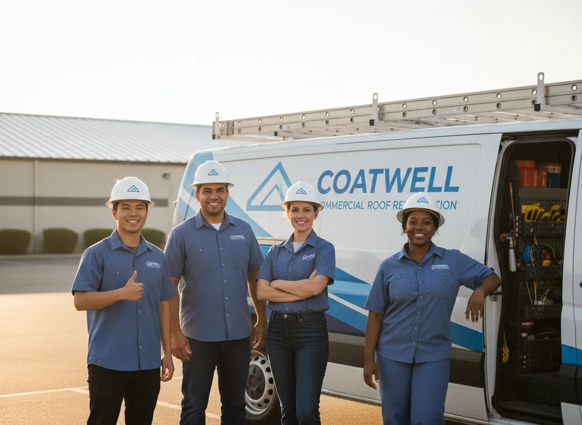 Commercial roof coating company in Laneview, VA